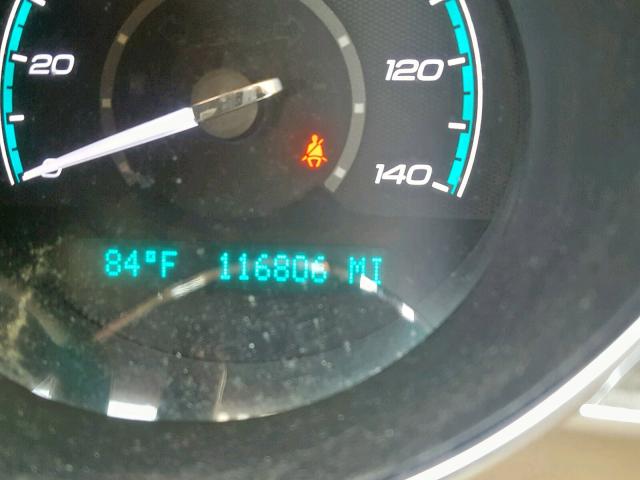 1G1ZC5E19BF126217 - 2011 CHEVROLET MALIBU 1LT BEIGE photo 8