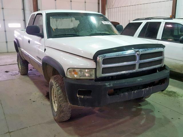 3B7KF23Z01G800050 - 2001 DODGE RAM 2500 WHITE photo 1