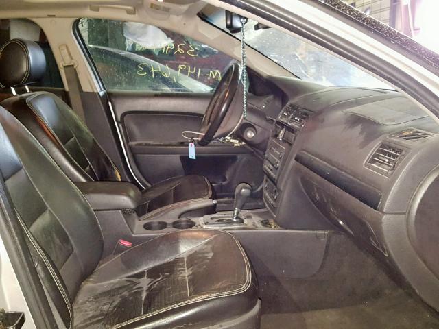 3FAHP08Z57R163468 - 2007 FORD FUSION SEL BLACK photo 5