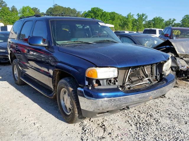 1GKEC13Z22R311994 - 2002 GMC YUKON BLUE photo 1