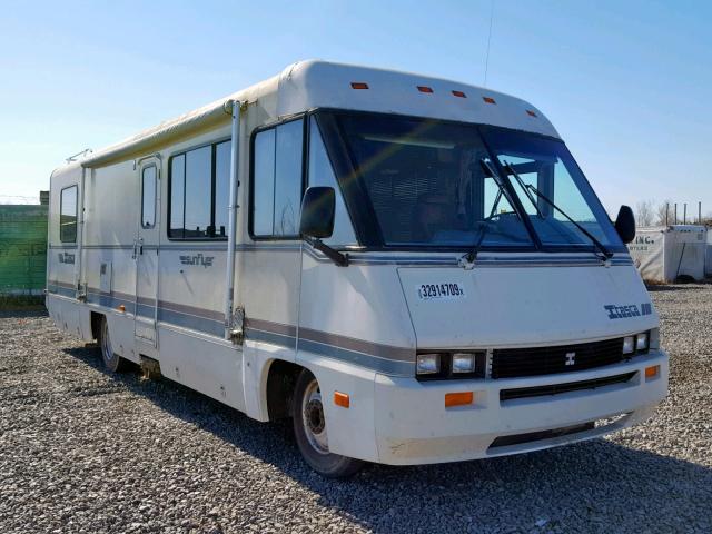 1GBKP37W9J3339098 - 1989 CHEVROLET CAMPER CREAM photo 1