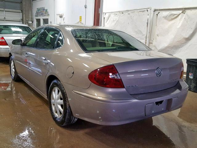 2G4WD582361294682 - 2006 BUICK LACROSSE C BEIGE photo 3