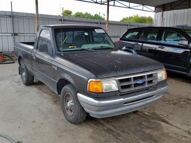 1FTCR10A2PUC63773 - 1993 FORD RANGER BLACK photo 1