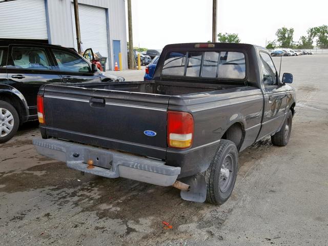 1FTCR10A2PUC63773 - 1993 FORD RANGER BLACK photo 4
