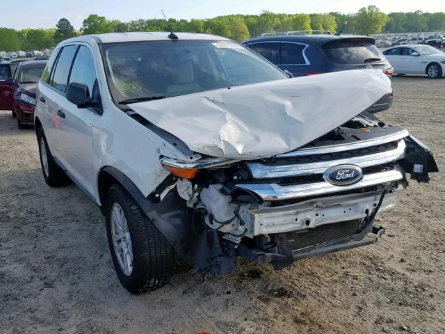 2FMDK3GC3BBB21874 - 2011 FORD EDGE SE WHITE photo 1