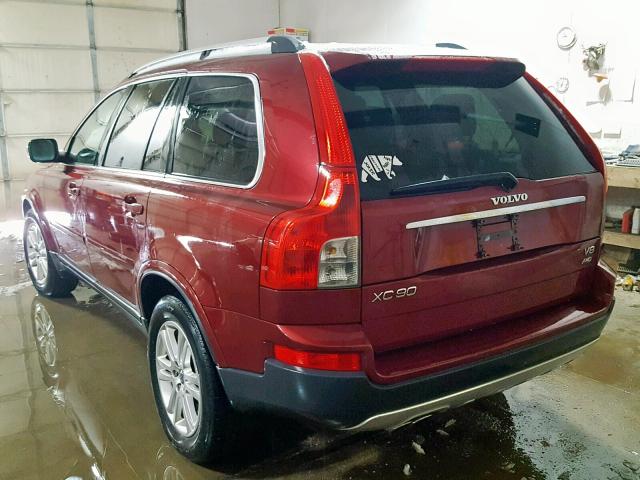 YV4CZ852171359032 - 2007 VOLVO XC90 V8 BURGUNDY photo 3