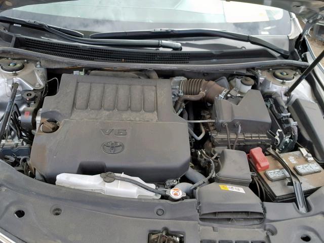 4T1BK1EB6JU279513 - 2018 TOYOTA AVALON XLE SILVER photo 7