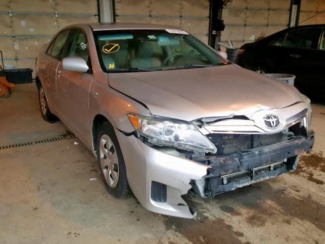 4T1BB3EK2AU124419 - 2010 TOYOTA CAMRY HYBR SILVER photo 1