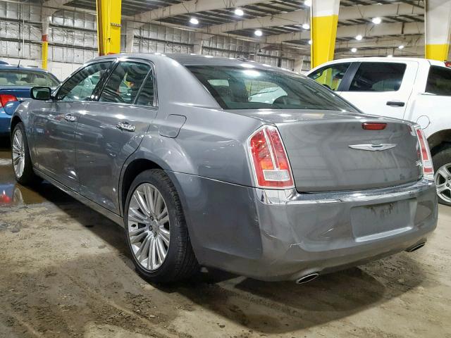 2C3CA6CT5BH560473 - 2011 CHRYSLER 300C GRAY photo 3