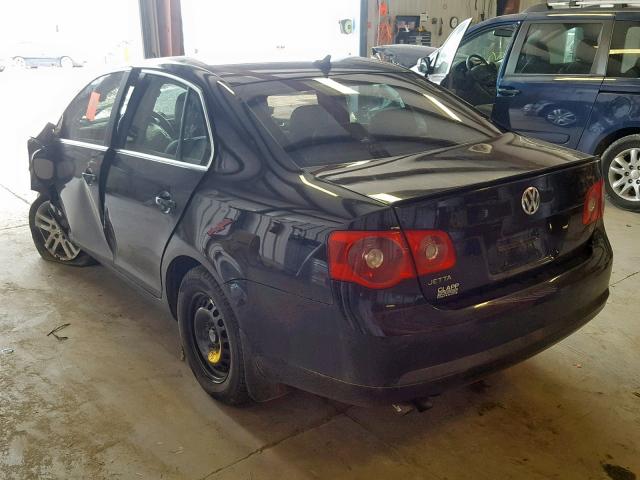 3VWCT71K16M851692 - 2006 VOLKSWAGEN JETTA TDI BLACK photo 3