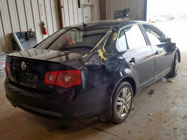 3VWCT71K16M851692 - 2006 VOLKSWAGEN JETTA TDI BLACK photo 4