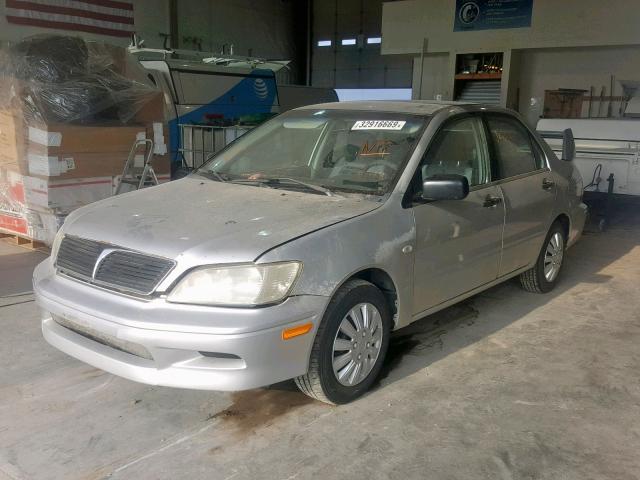 JA3AJ26E73U098777 - 2003 MITSUBISHI LANCER ES WHITE photo 2