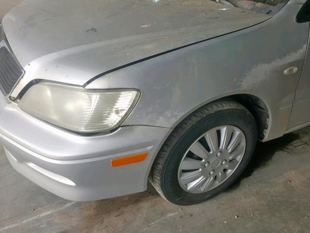 JA3AJ26E73U098777 - 2003 MITSUBISHI LANCER ES WHITE photo 9