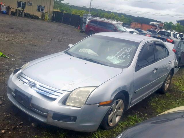 3FAHP07Z86R154540 - 2006 FORD FUSION SE SILVER photo 2