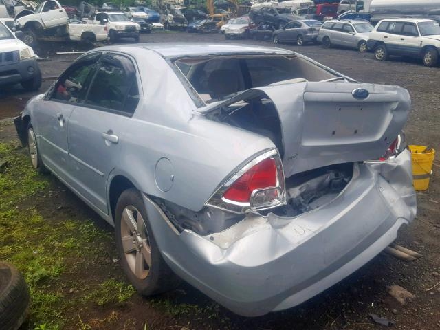 3FAHP07Z86R154540 - 2006 FORD FUSION SE SILVER photo 3