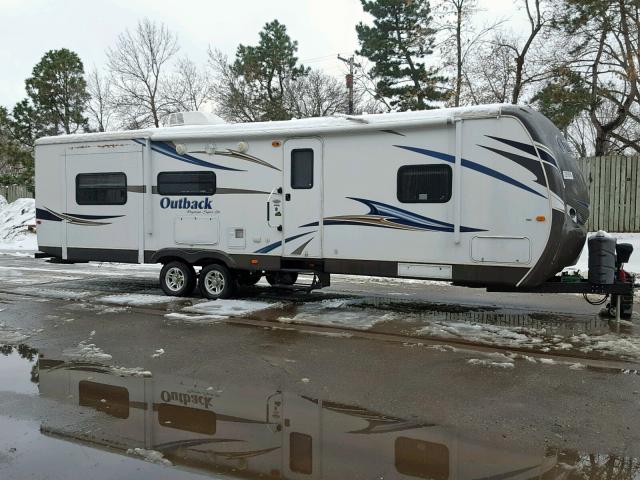 4YDT29825DB451546 - 2013 KEYSTONE OUTBACK WHITE photo 1