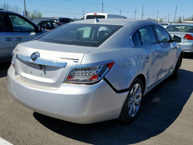 1G4GC5EG1AF175134 - 2010 BUICK LACROSSE C SILVER photo 4