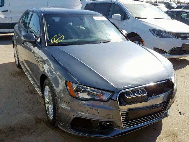 WAUVPBFFXGA092972 - 2016 AUDI A3 E-TRON GRAY photo 1