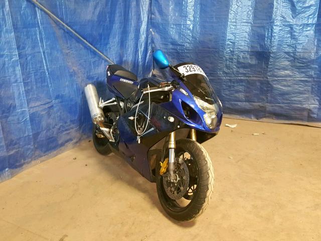 JS1GN7CA352101598 - 2005 SUZUKI GSX-R600 K BLUE photo 1