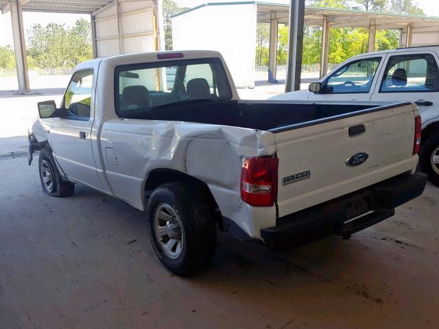 1FTKR1AD9BPA75134 - 2011 FORD RANGER WHITE photo 3