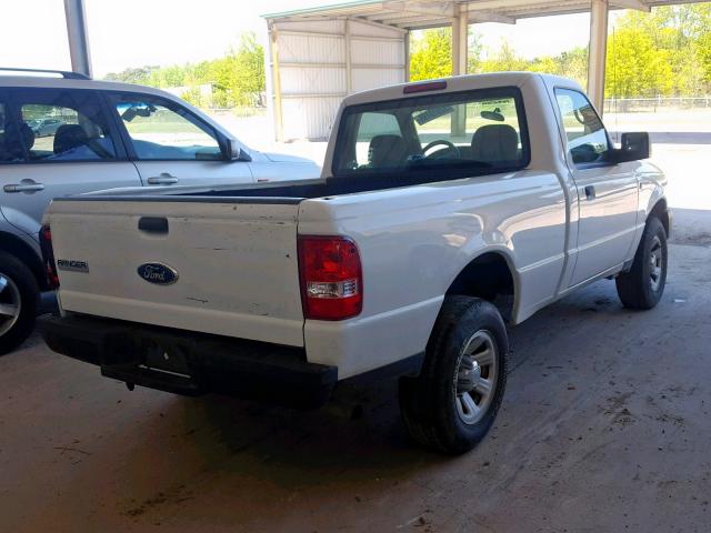 1FTKR1AD9BPA75134 - 2011 FORD RANGER WHITE photo 4