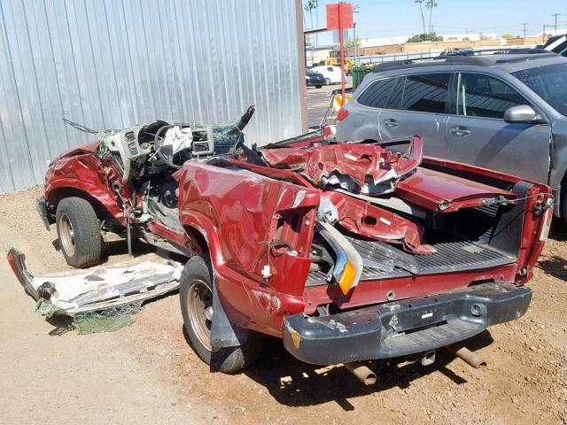 1GCCS14W028158306 - 2002 CHEVROLET S TRUCK S1 RED photo 3