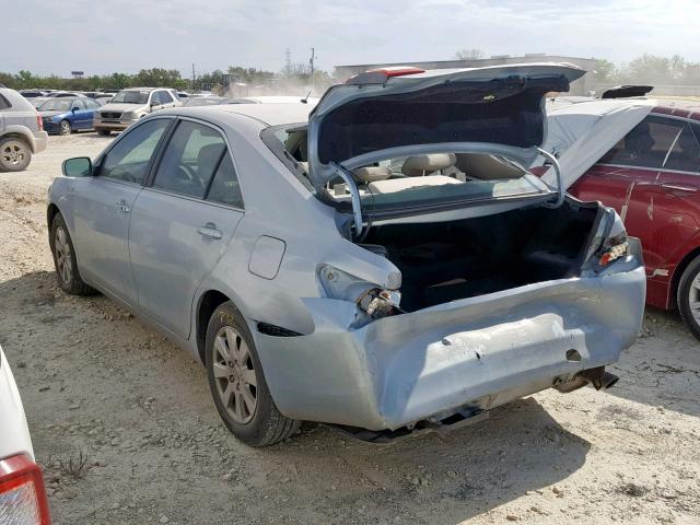 JTNBB46KX83047738 - 2008 TOYOTA CAMRY HYBR BLUE photo 3