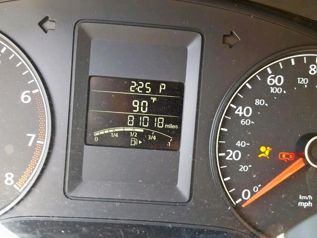 3VW2K7AJ2EM221426 - 2014 VOLKSWAGEN JETTA BASE SILVER photo 8