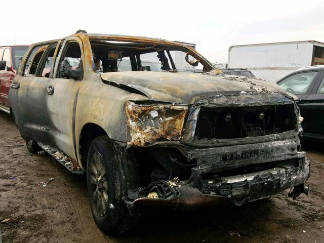 5TDBY68A98S009810 - 2008 TOYOTA SEQUOIA LI BURN photo 1