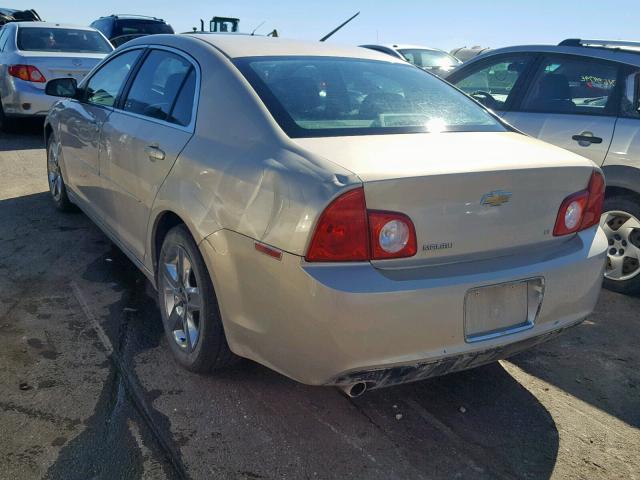 1G1ZH57BX9F245587 - 2009 CHEVROLET MALIBU 1LT 金色 照片 3