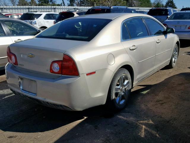 1G1ZH57BX9F245587 - 2009 CHEVROLET MALIBU 1LT 金色 照片 4