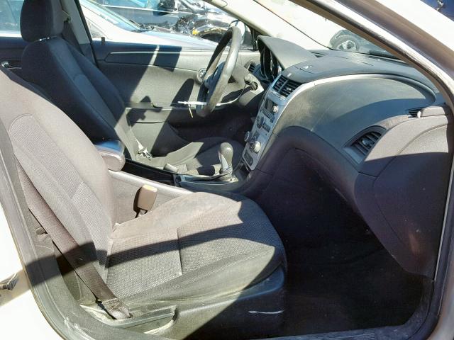 1G1ZH57BX9F245587 - 2009 CHEVROLET MALIBU 1LT 金色 照片 5