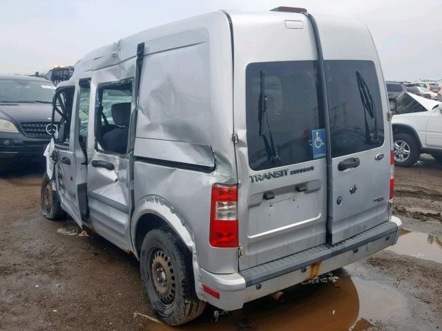 NM0KS9BN9AT021796 - 2010 FORD TRANSIT CO SILVER photo 3