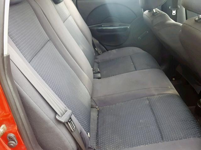 KL1TD66677B727805 - 2007 CHEVROLET AVEO BASE Qırmızı foto 6