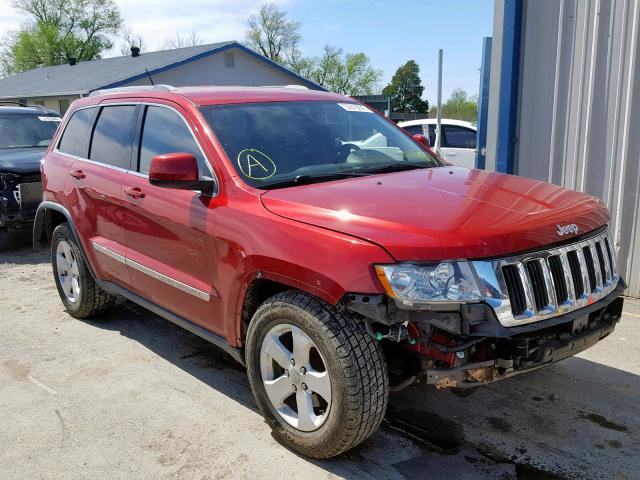 1J4RR4GG7BC670728 - 2011 JEEP GRAND CHER RED photo 1