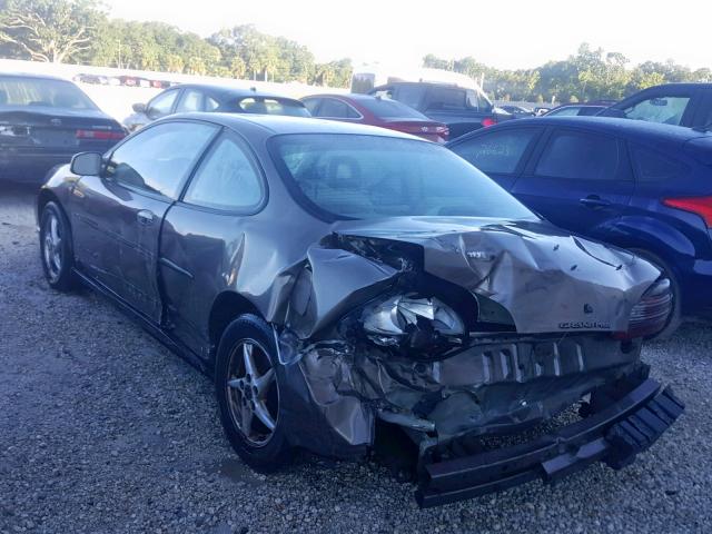 1G2WP12K82F176485 - 2002 PONTIAC GRAND PRIX 米色 照片 3