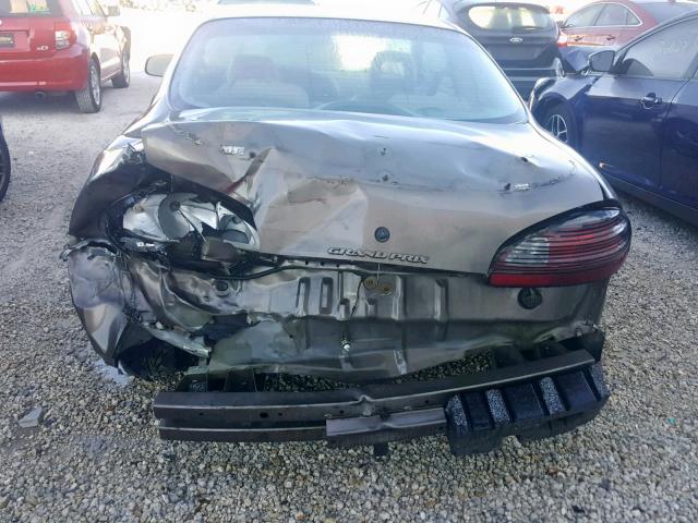 1G2WP12K82F176485 - 2002 PONTIAC GRAND PRIX 米色 照片 9