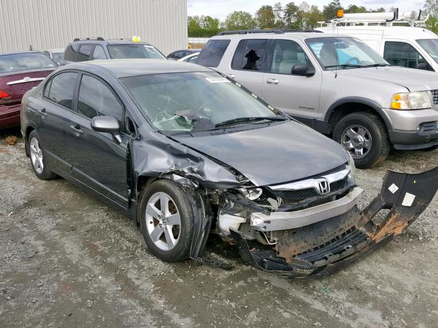 19XFA1F65BE009439 - 2011 HONDA CIVIC LX-S Մոխրագույն լուսանկար 1