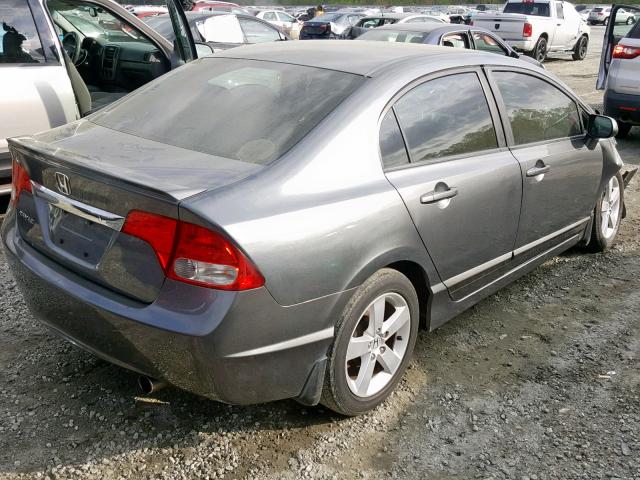 19XFA1F65BE009439 - 2011 HONDA CIVIC LX-S Մոխրագույն լուսանկար 4