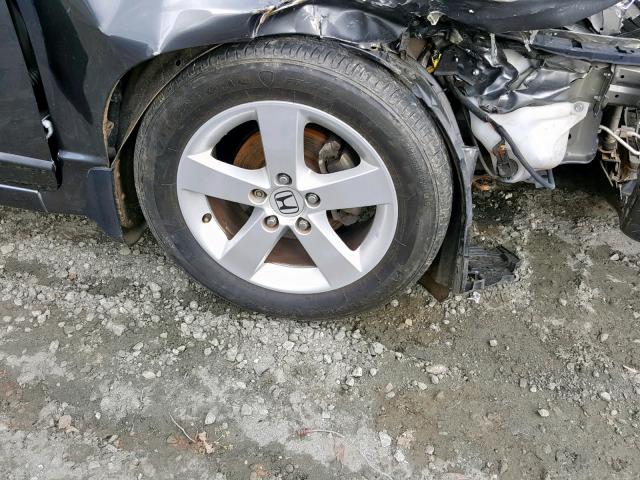 19XFA1F65BE009439 - 2011 HONDA CIVIC LX-S Մոխրագույն լուսանկար 9