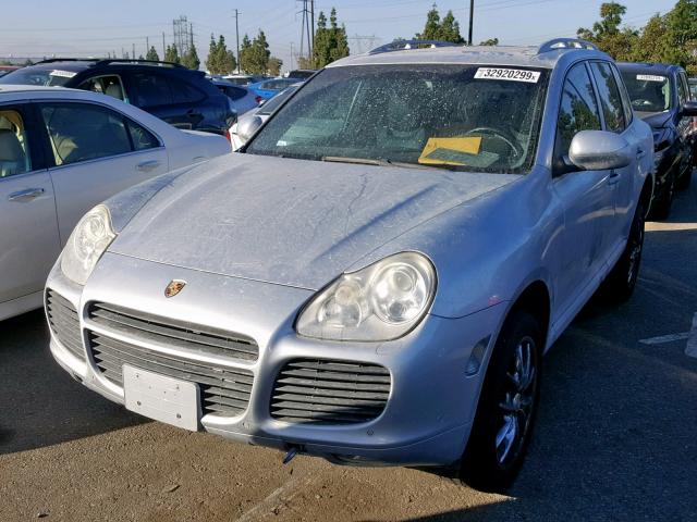 WP1AC29P45LA91933 - 2005 PORSCHE CAYENNE TU SILVER photo 1