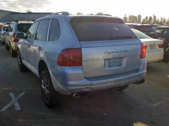 WP1AC29P45LA91933 - 2005 PORSCHE CAYENNE TU SILVER photo 3