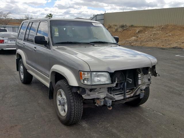 JACDJ58X217J18619 - 2001 ISUZU TROOPER S GRAY photo 1