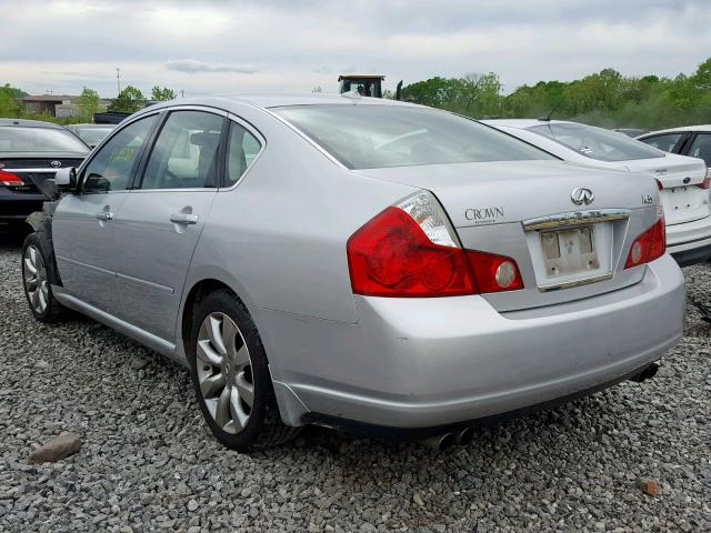 JNKAY01E47M312976 - 2007 INFINITI M35 BASE SILVER photo 3