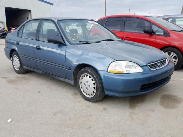 2HGEJ6626VH551567 - 1997 HONDA CIVIC DX TEAL photo 1