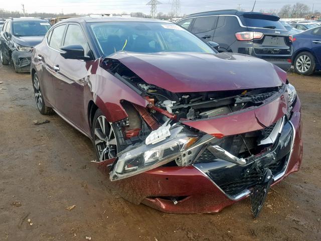 1N4AA6AP4GC409150 - 2016 NISSAN MAXIMA 3.5 RED photo 1