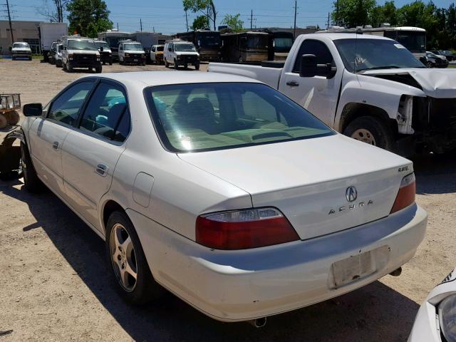 19UUA56623A077606 - 2003 ACURA 3.2TL WHITE photo 3