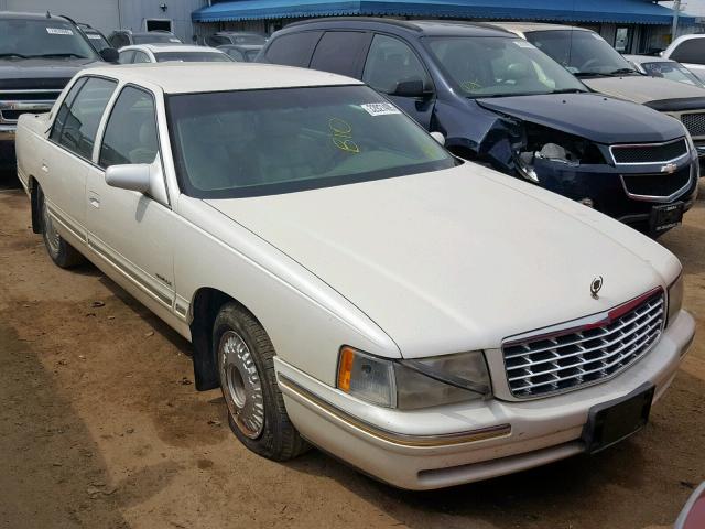 1G6KE54YXWU762425 - 1998 CADILLAC DEVILLE DE WHITE photo 1