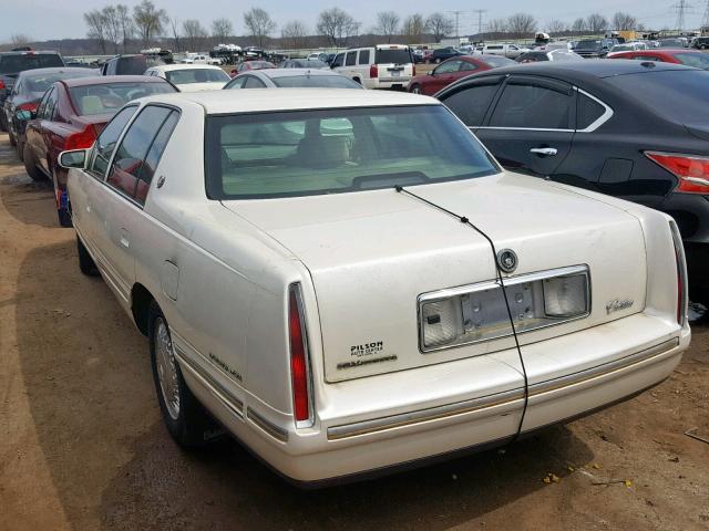 1G6KE54YXWU762425 - 1998 CADILLAC DEVILLE DE WHITE photo 3