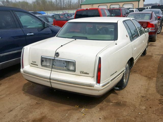 1G6KE54YXWU762425 - 1998 CADILLAC DEVILLE DE WHITE photo 4